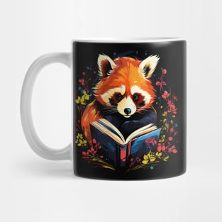 Red Panda Reads Book Mug